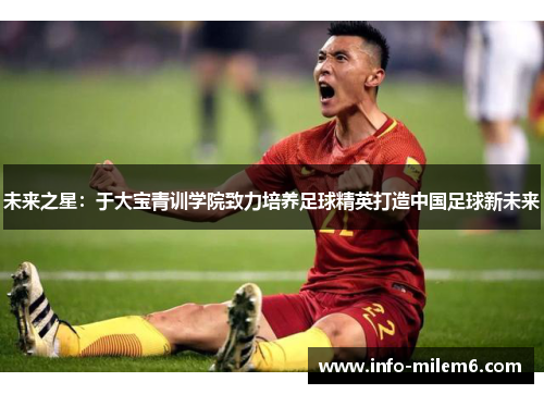 未来之星：于大宝青训学院致力培养足球精英打造中国足球新未来