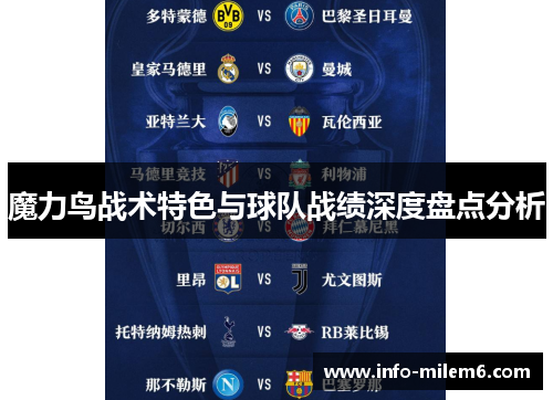 魔力鸟战术特色与球队战绩深度盘点分析